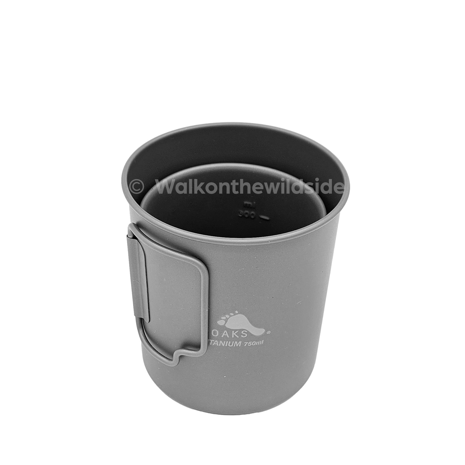 Toaks Pot 750 mit Cup 450-L darin